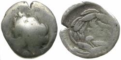 Ancient Coins - Achaia. Pellene AR Hemidrachm / Apollo