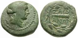 Ancient Coins - Lydia. Sardes Æ15 / Club