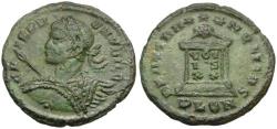 Ancient Coins - Crispus, Caesar (AD 317-326) Æ3 / Altar