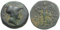 Ancient Coins - Pamphylia. Side Æ17 / Nike