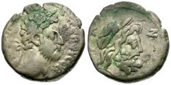 Ancient Coins - Commodus (AD 177-192). Egypt. Alexandria BI Tetradrachm / Zeus