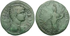 Ancient Coins - Caracalla (198-217). Pisidia. Antioch Æ22 / Fortuna