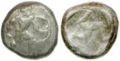 Ancient Coins - Pamphylia. Aspendos. Archaic-style Imitative AR Stater / Hoplite
