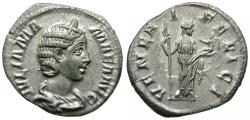 Ancient Coins - Julia Mamaea (AD 222-235) AR Denarius / Venus