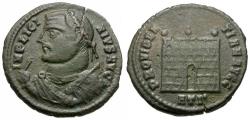 Ancient Coins - Licinius I (AD 308-324) Æ3 / Campgate