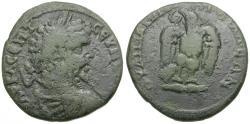 Ancient Coins - Septimius Severus (AD 193-211). Thrace. Anchialus Æ27 / Eagle