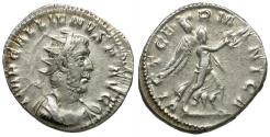 Ancient Coins - Gallienus, joint reign (AD 253-260) AR Antoninianus / German Victory