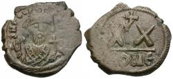 Ancient Coins - *Sear 643* Byzantine Empire. Phocas (AD 602-610) Æ 20 Nummi