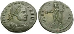 Ancient Coins - Licinius I (AD 308-324) Æ3 / Jupiter