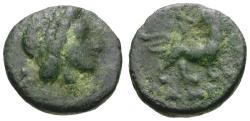 Ancient Coins - Ionia. Miletos Æ11 / Lion
