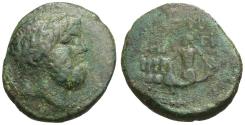Ancient Coins - Phoenicia. Berytos Æ23 / Quadriga of Hippocamps