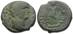 Ancient Coins - Domitian (AD 81-96). Judaea. Ascalon Æ22 / Tyche-Astarte