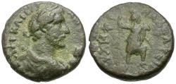 Ancient Coins - Antoninus Pius (AD 138-161). Arabia Petraea. Philadelphia Æ19 / Tyche