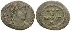 Ancient Coins - Jovian (AD 363-364) Æ3 / Votive