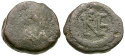 Ancient Coins - Leo I (AD 457-474) Æ Nummis / Monogram