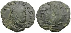 Ancient Coins - Carausius (AD 286-293) Imitative Æ Antoninianus