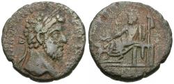 Ancient Coins - Commodus (AD 177-192). Egypt. Alexandria Æ Tetradrachm / Serapis