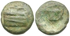 Ancient Coins - Islands off Epirus. Corcyra Æ16 / Kantharos