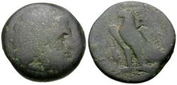 Ancient Coins - Ptolemaic Kings of Egypt. Ptolemy II Philadelphos (285-246 BC) Æ28