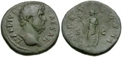 Ancient Coins - Aelius, Caesar (AD 136-138) Æ AS / Spes