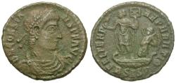 Ancient Coins - Constans (AD 337-350) Æ3 / Victory