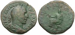 Ancient Coins - Philip I (AD 244-249) Æ Sestertius / Emperor