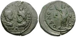 Ancient Coins - Gordian III (AD 238-244) with Serapis. Moesia Inferior. Odessus Æ28 / Serapis