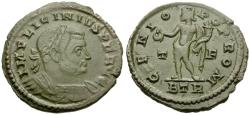 Ancient Coins - Licinius I (AD 308-324) Æ Follis / Genius