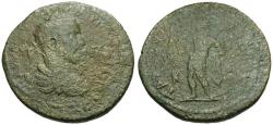 Ancient Coins - Trajan Decius (AD 249-251). Cilicia. Tarsos Æ35 / Apollo