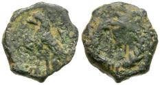 Ancient Coins - Kings of Nabataea. Aretas IV (9 BC-AD 40) Æ12 / Eagle
