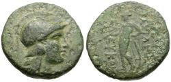 Ancient Coins - Seleukid Kings. Seleukos II Kallinikos (246-226 BC) Æ18 / Apollo