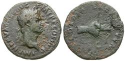 Ancient Coins - Nerva (AD 96-98) Æ As / Clasped Hands