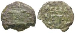 Ancient Coins - Augustus (27 BC-AD 14). Egypt. Alexandria &#198; Dichalkon / Altar