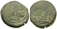 Ancient Coins - 169-158 BC - Roman Republic. Anonymous Æ AS / Anchor