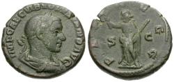 Ancient Coins - Volusian (AD 251-253) Æ As / Pax