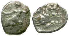 Ancient Coins - Lycaonia. Laranda AR Hemiobol / Wolf