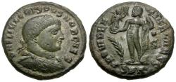 Ancient Coins - Crispus, Caesar (AD 317-326) Æ3 / Jupiter