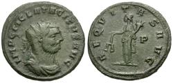 Ancient Coins - Tacitus (AD 275-276) Silvered Æ Antoninianus / Aequitas