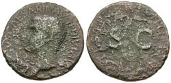 Ancient Coins - Drusus (died AD 23). Restoration Issue Struck Under Tiberius Æ AS