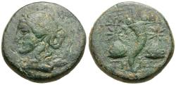Ancient Coins - Mysia. Adramytion Æ19 / Cornucopia