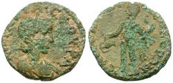 Ancient Coins - Otacilia Severa (AD 244-249). Ionia Smyrna Æ20 / Herakles