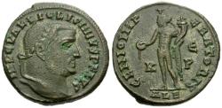 Ancient Coins - Licinius I (AD 308-324) Æ Follis / Genius