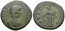 Ancient Coins - Julia Paula (AD 219-220). Bithynia. Nicaea Æ23 / Fortuna