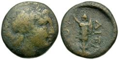 Ancient Coins - Aetolia. Aetolian League Æ15 / Trophy