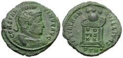 Ancient Coins - Constantine I the Great (AD 307-337) Æ3 / Altar