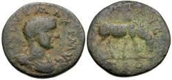 Ancient Coins - Maximus, Caesar (AD 235-238). Alexandria. Troas Æ25 / Horse