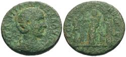 Ancient Coins - Otacilia Severa (AD 244-249). Coele. Heliopolis Æ28 / Athletes
