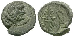 Ancient Coins - Pisidia. Selge Æ15 / Thunderbolt