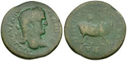 Ancient Coins - Caracalla (AD 198-217). Cappadocia. Tyana &#198;28 / Bull