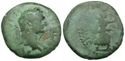 Ancient Coins - Domitian (AD 81-96). Pamphylia Perge Æ20 / Artemis